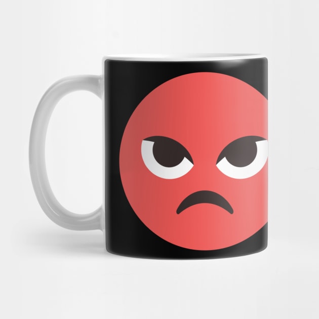 Red Angry Face by EclecticWarrior101